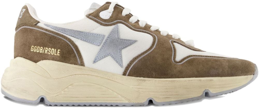 Golden Goose Sneakers Whiterifle Green Quarry Wit