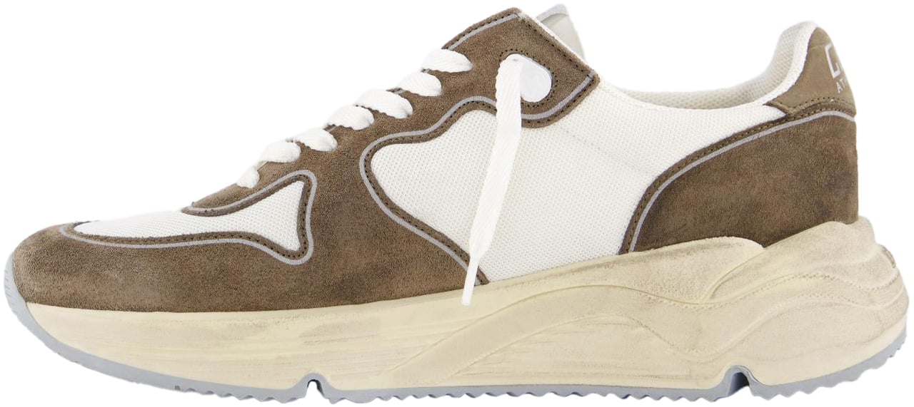 Golden Goose Heren Running Sole Wit
