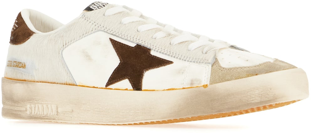 Golden Goose Golden Goose Multicolor leather Stardan sneakers Divers