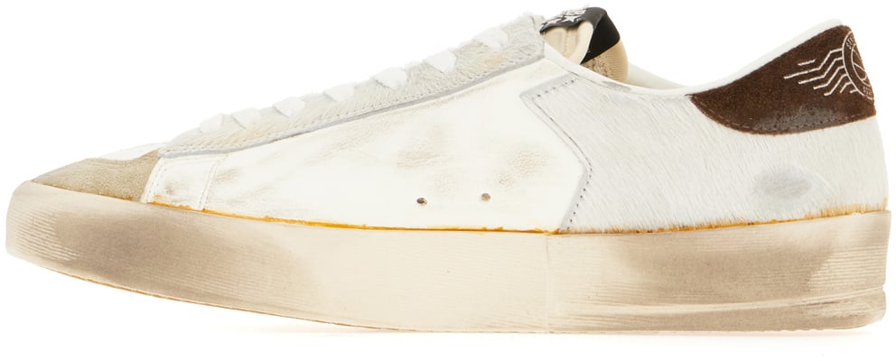 Golden Goose Golden Goose Multicolor leather Stardan sneakers Divers