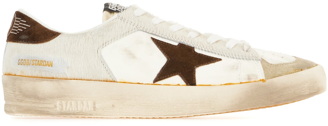 Golden Goose Golden Goose Multicolor leather Stardan sneakers Divers