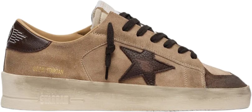 Golden Goose Sneakers Beige/Brown/White Taupe