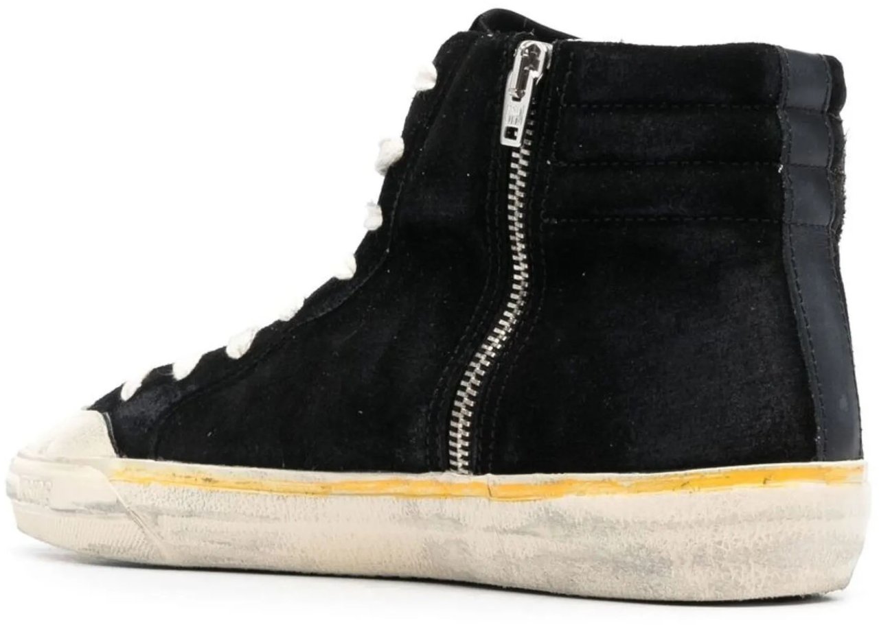 Golden Goose Sneakers Black/Silver/White Zwart