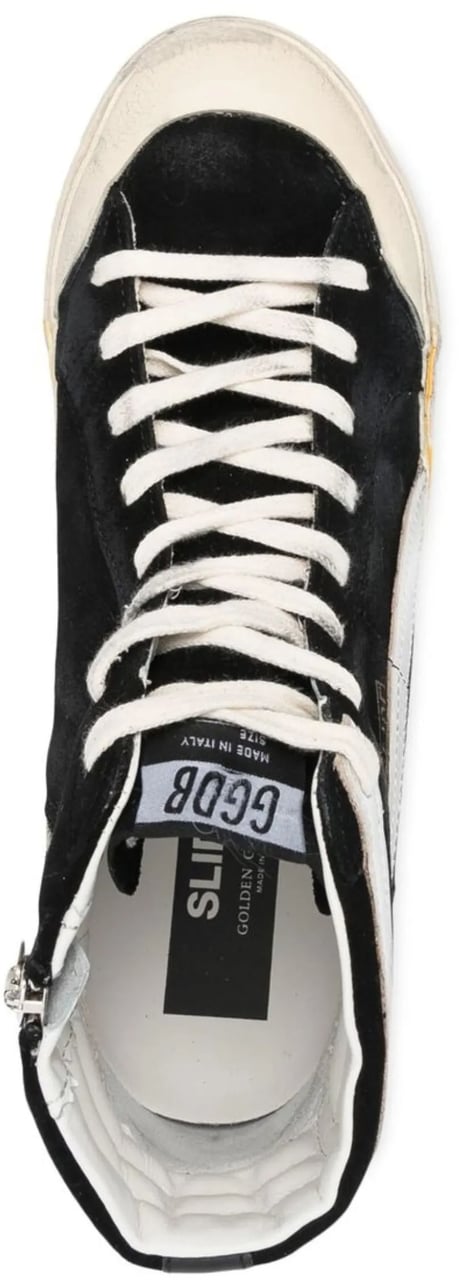 Golden Goose Sneakers Black/Silver/White Zwart