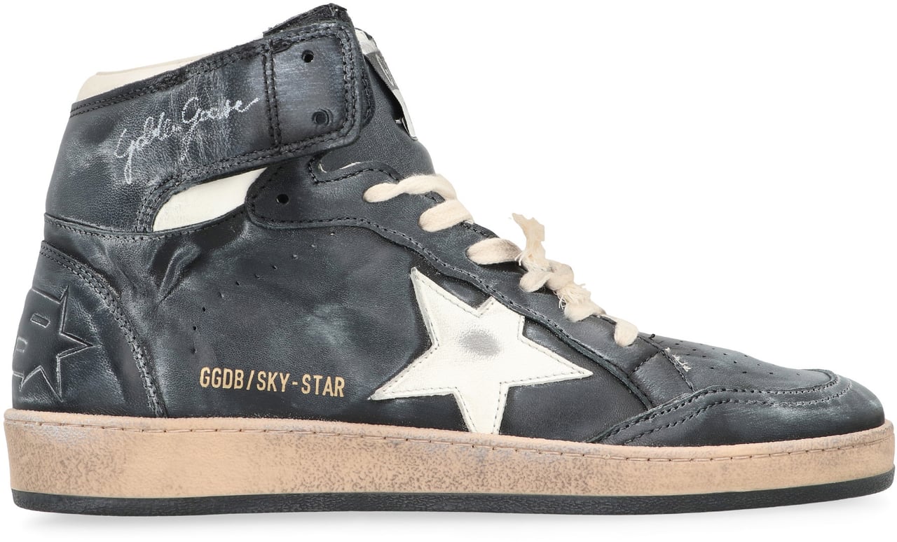 Golden Goose Sneakers high-top Ski Star Zwart