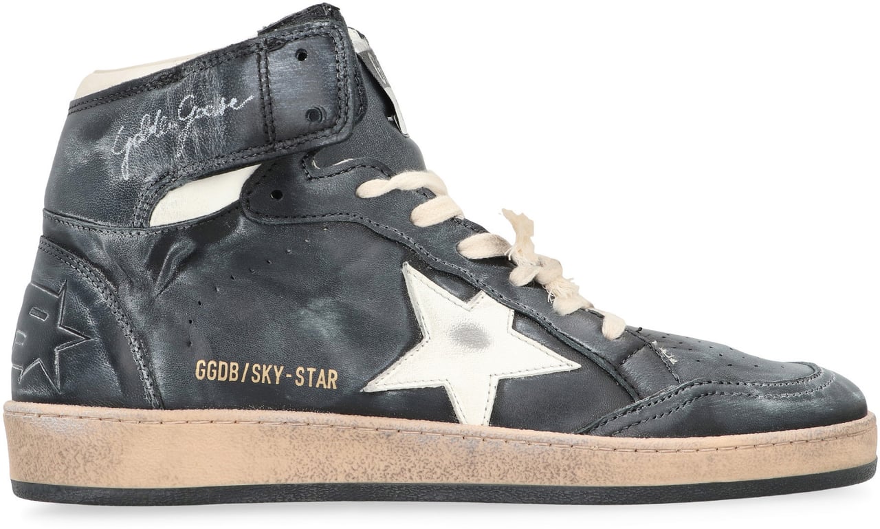Golden Goose Sneakers high-top Ski Star Zwart