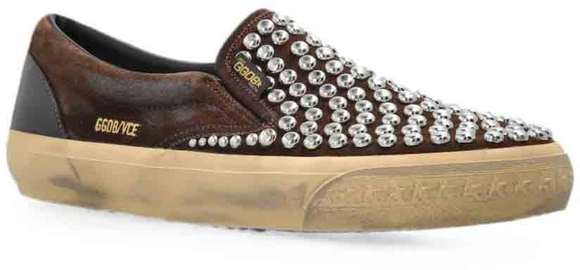 Golden Goose Sneakers Brown Bruin
