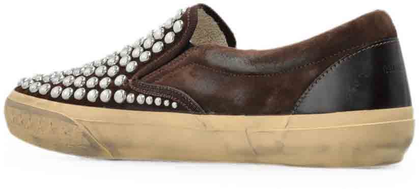 Golden Goose Sneakers Brown Bruin