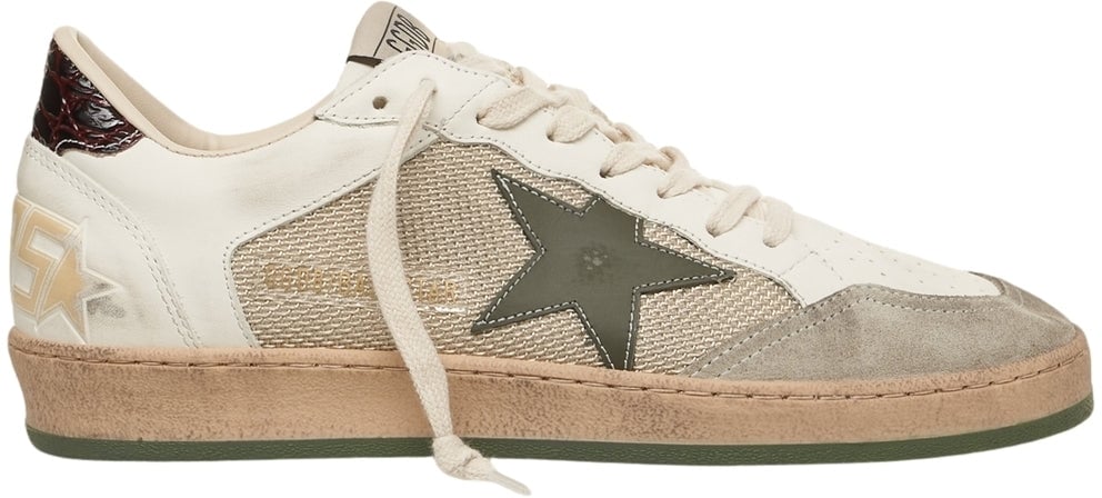 Golden Goose Sneakers 'Ball Star Double Quarter' Beige