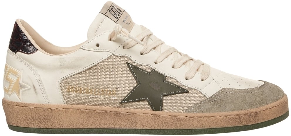 Golden Goose Sneakers 'Ball Star Double Quarter' Beige