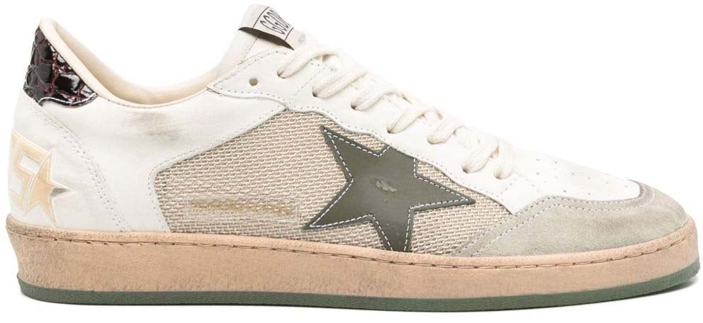 Golden Goose Sneakers Milkwhiteiceolivedark Brow Beige