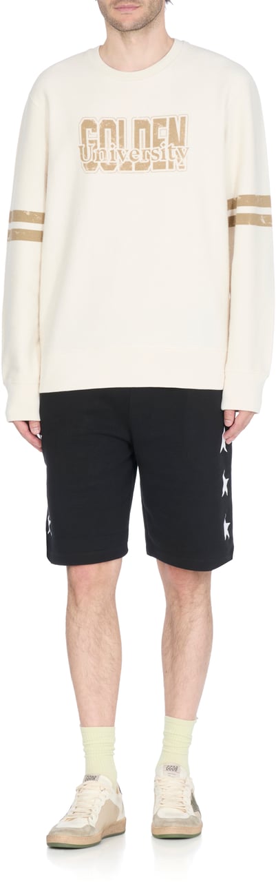 Golden Goose Sneakers Ivory Wit
