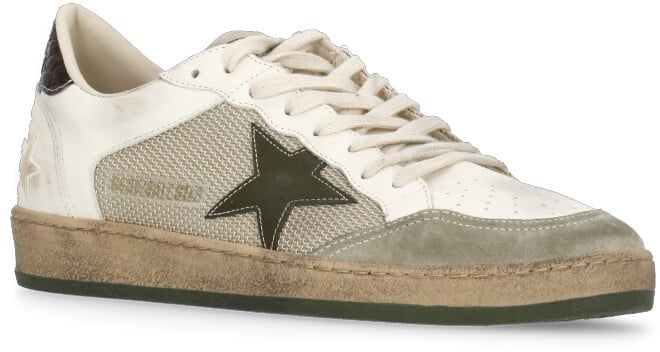 Golden Goose Sneakers Ivory Wit