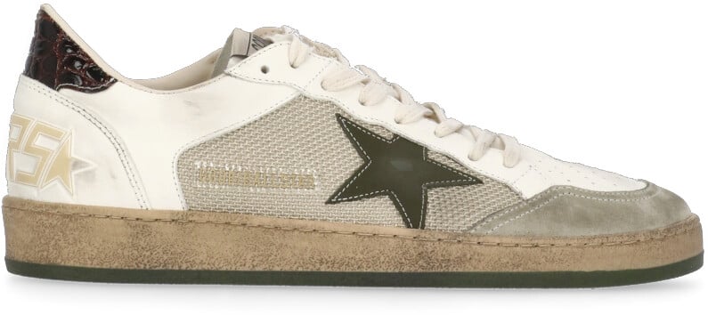 Golden Goose Sneakers Ivory Wit