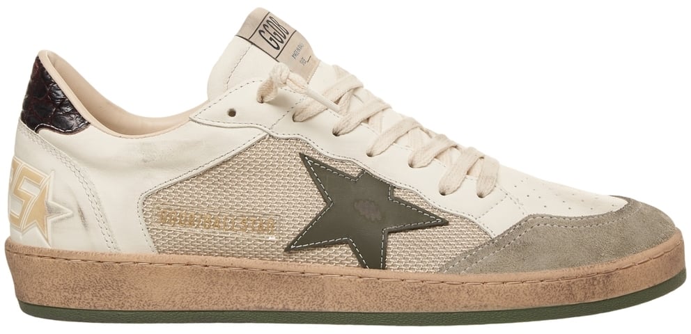 Golden Goose Sneakers 'Ball Star Double Quarter' Beige