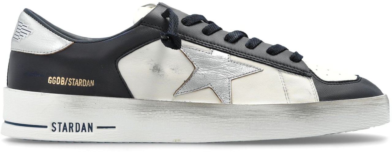 Golden Goose Sneakers Optic Whitenavysilver Zilver