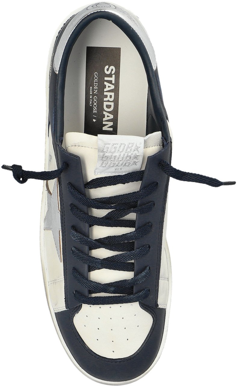 Golden Goose Sneakers Optic Whitenavysilver Zilver