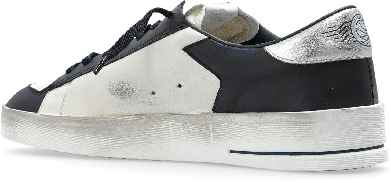 Golden Goose Sneakers Optic Whitenavysilver Zilver
