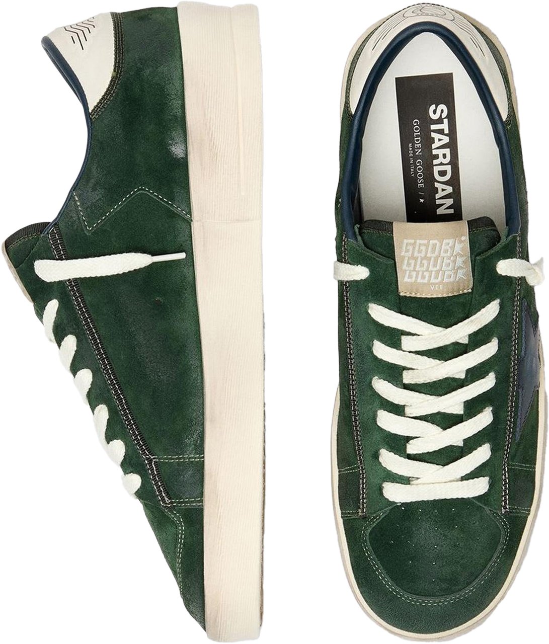 Golden Goose Heren Stardan Groen