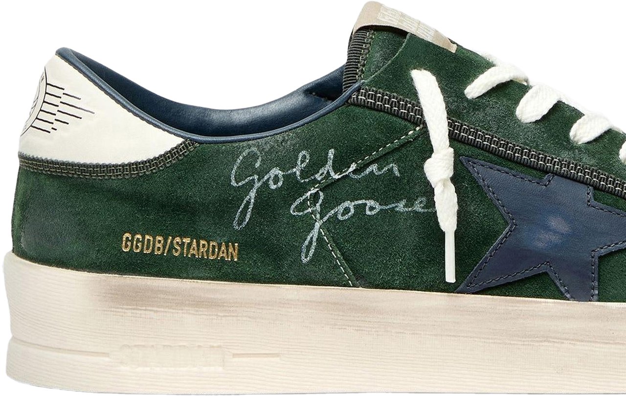 Golden Goose Heren Stardan Groen