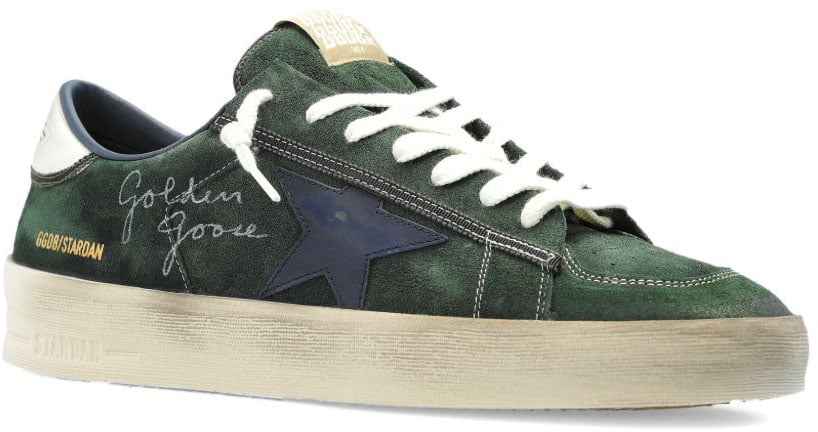 Golden Goose Sneakers Greenblue Groen