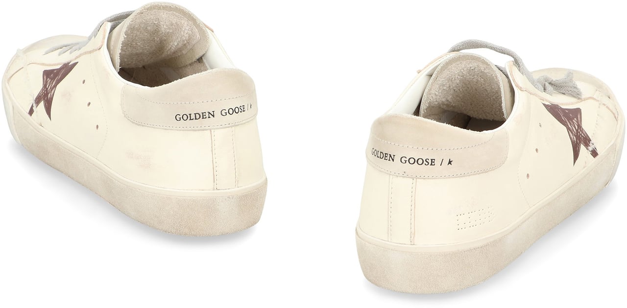 Golden Goose Sneakers low-top Super-Star Wit