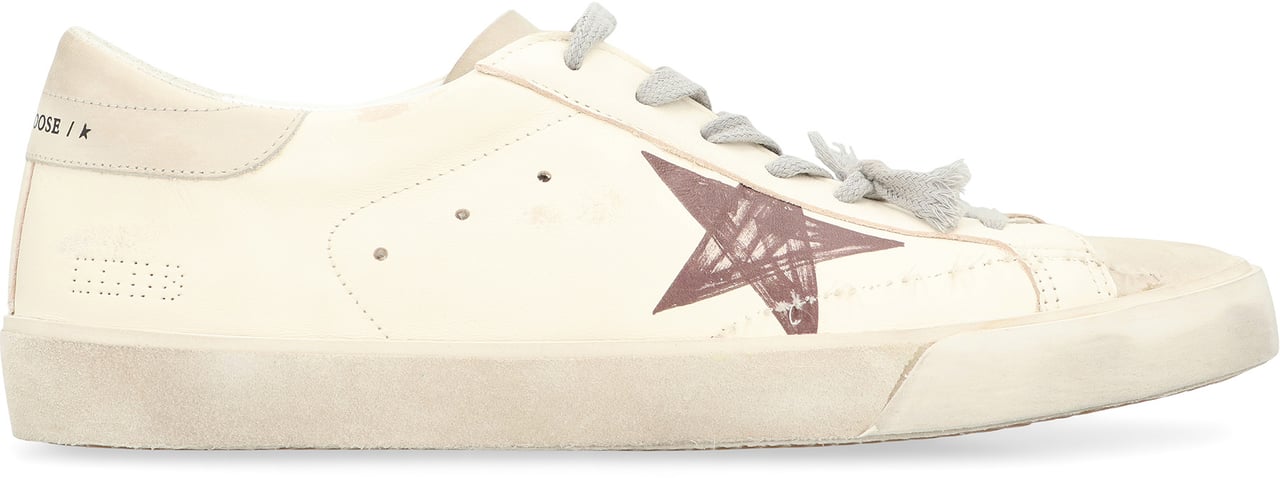 Golden Goose Sneakers low-top Super-Star Wit