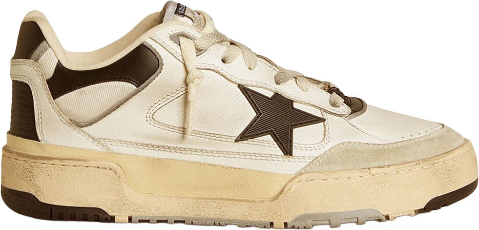 Golden Goose Sneakers White/Black/Beige Wit