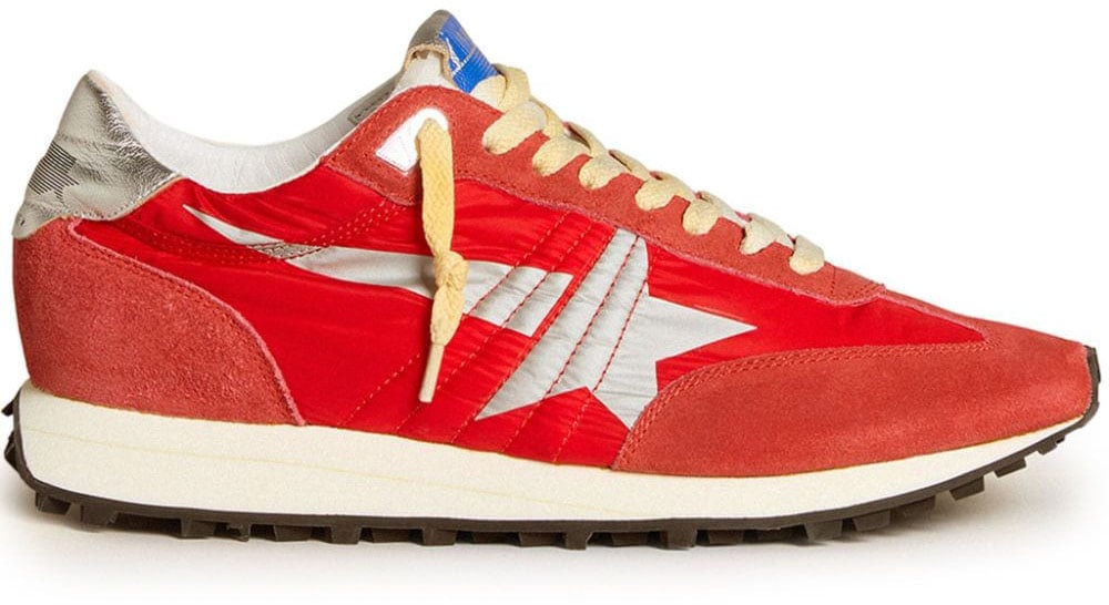 Golden Goose Sneakers Redsilver Rood