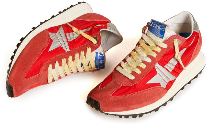 Golden Goose Sneakers Redsilver Rood