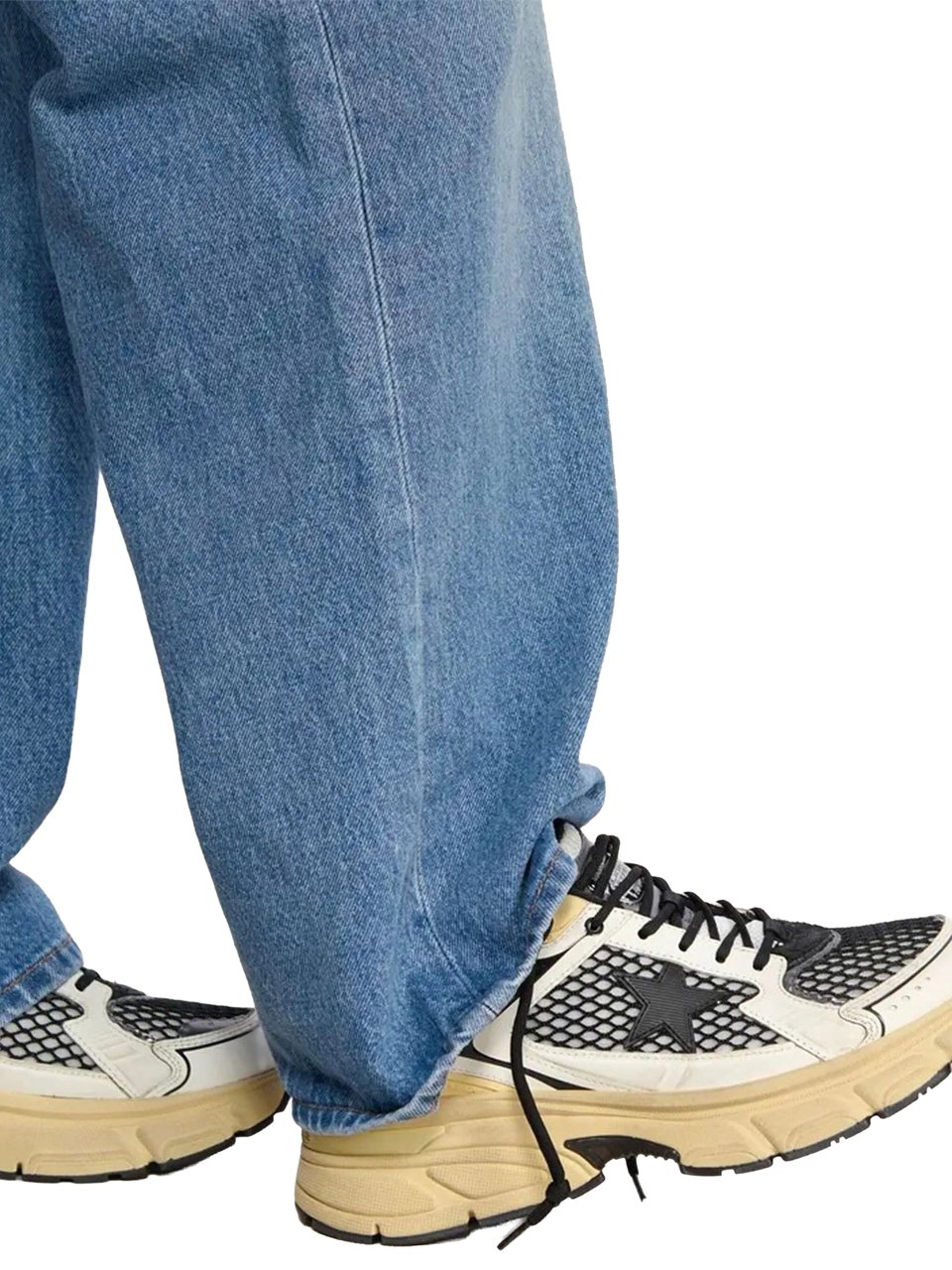 Golden Goose Sneakers White/Black/Grey Divers