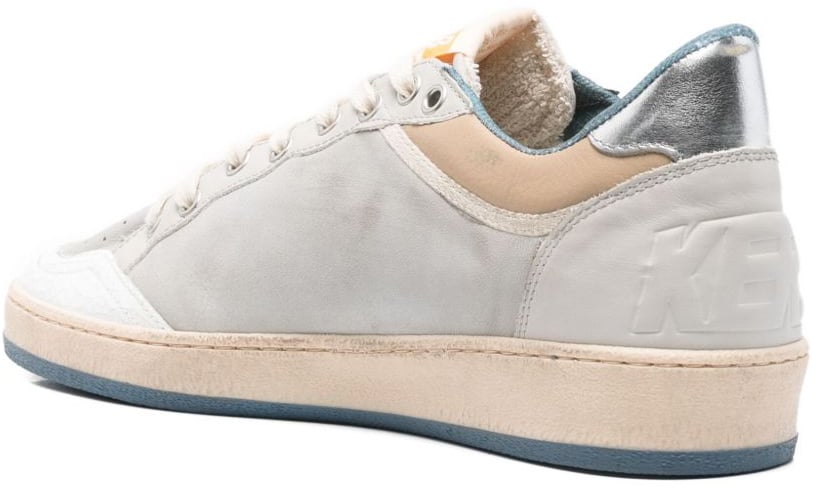 Golden Goose Sneakers Pearl Greywhitebeigeblack Zilver