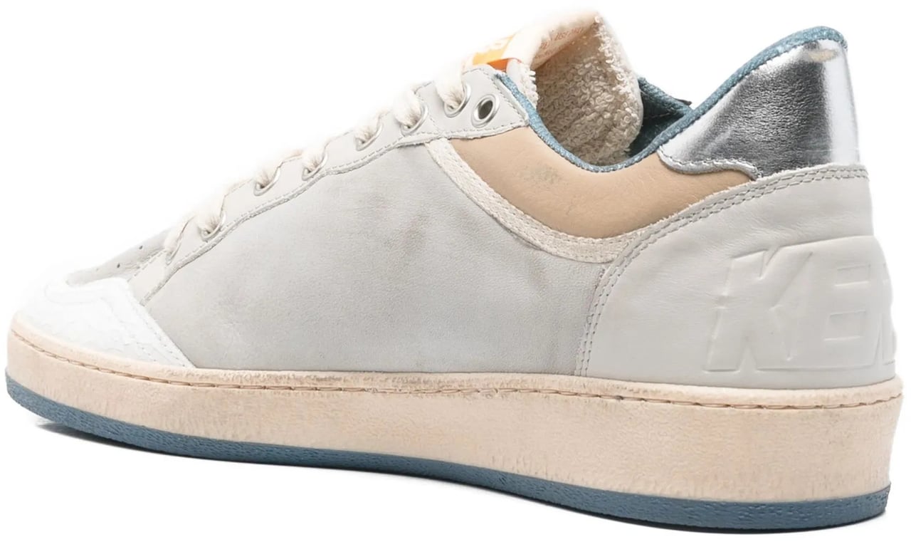 Golden Goose Sneakers Pearl Greywhitebeige Zilver