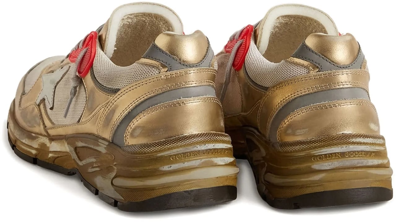 Golden Goose Sneakers Gold/White Goud