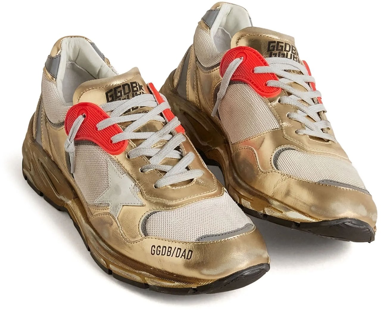 Golden Goose Sneakers Gold/White Goud