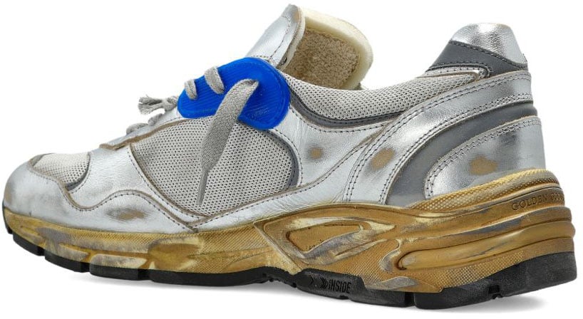 Golden Goose Sneakers Silver Zilver