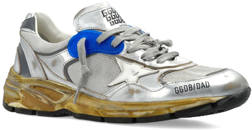 Golden Goose Sneakers Silver Zilver