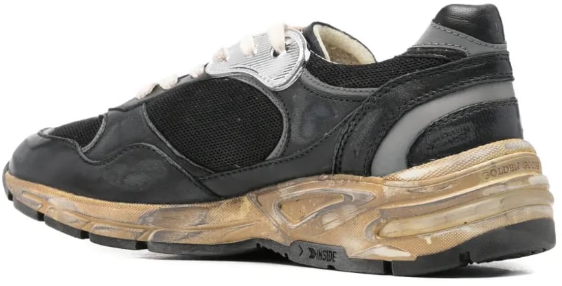 Golden Goose Sneakers Black/Silver/Ice Zwart