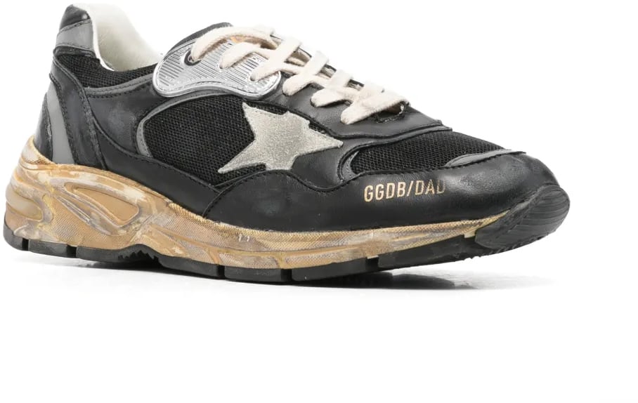 Golden Goose Sneakers Black/Silver/Ice Zwart