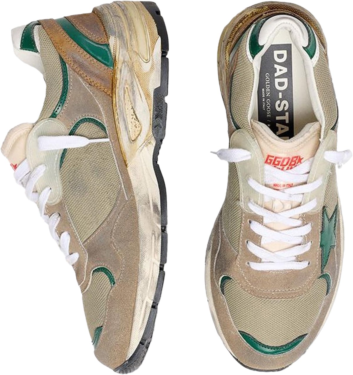 Golden Goose Heren Running Dad Grijs