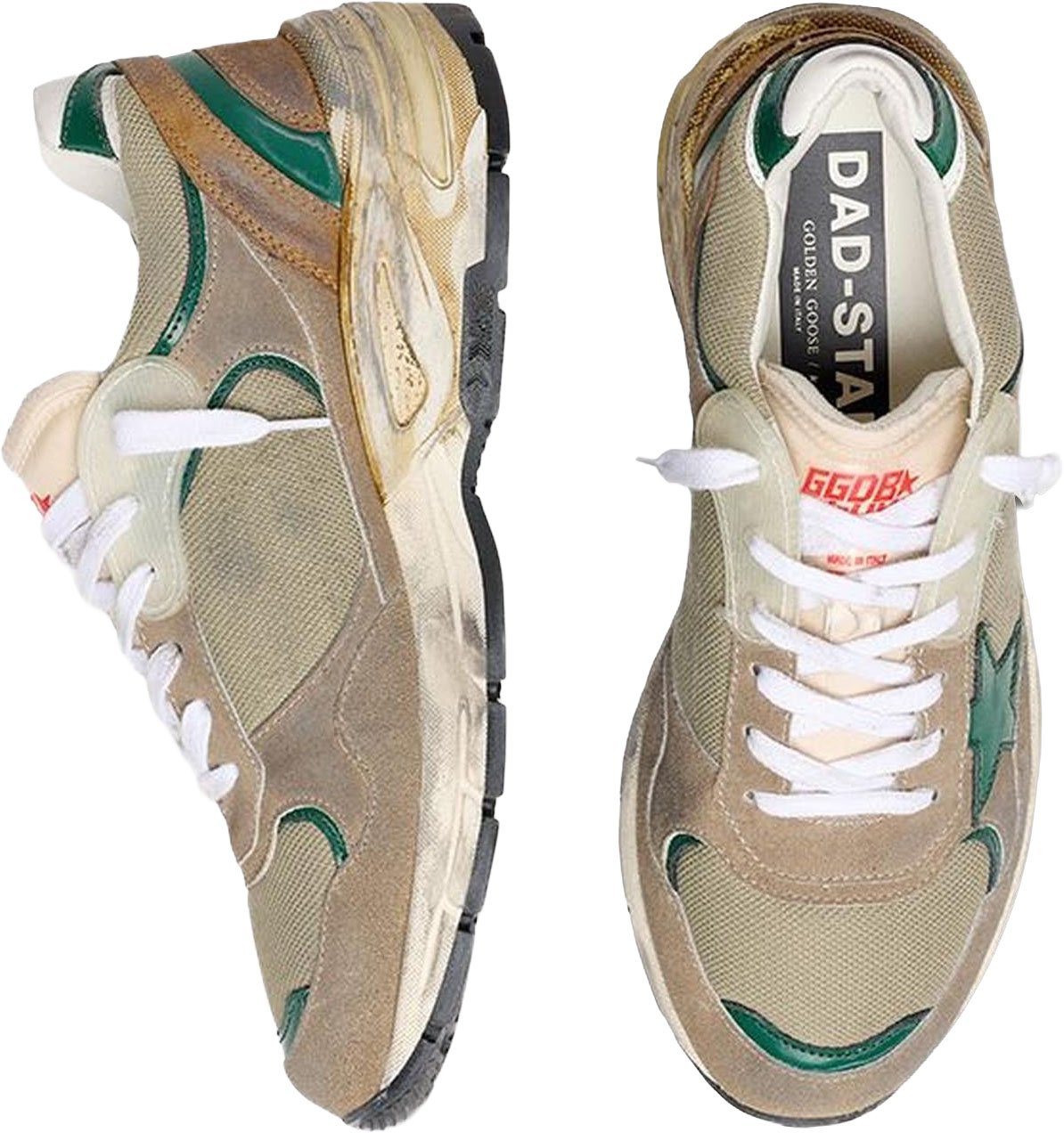 Golden Goose Heren Running Dad sneakers Grijs