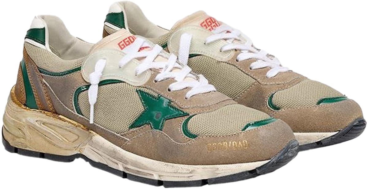 Golden Goose Heren Running Dad Grijs