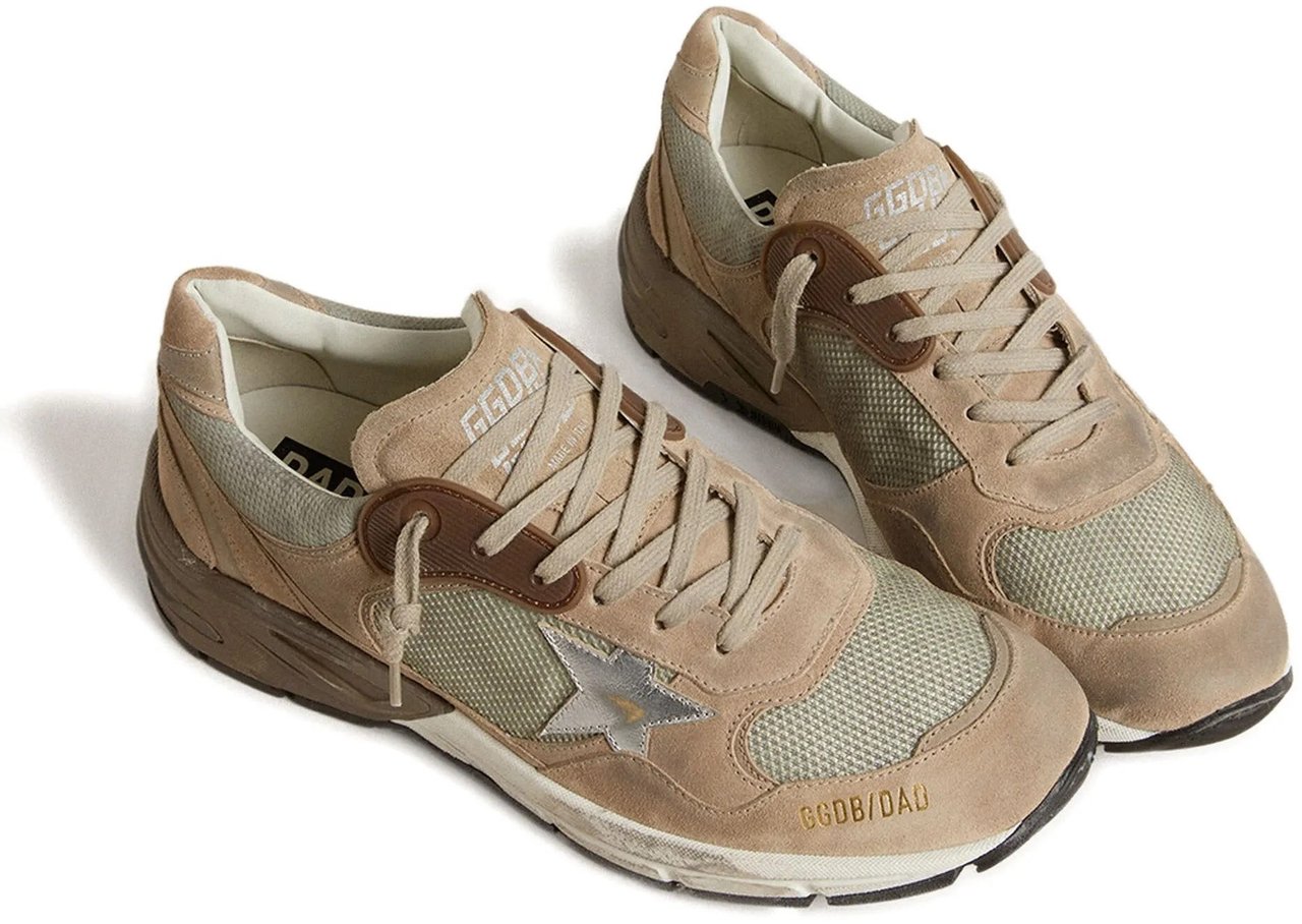 Golden Goose Sneakers Beige /Silver Beige