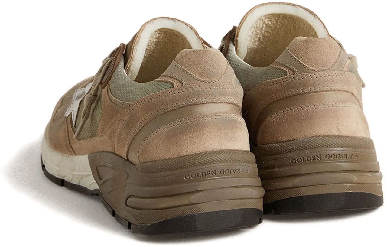 Golden Goose Sneakers Beige /Silver Beige