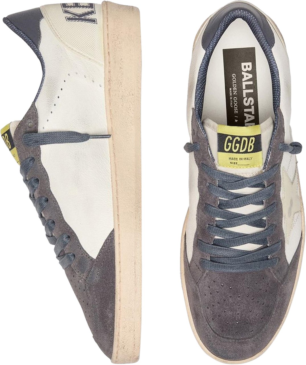 Golden Goose Heren Ballstar Wit