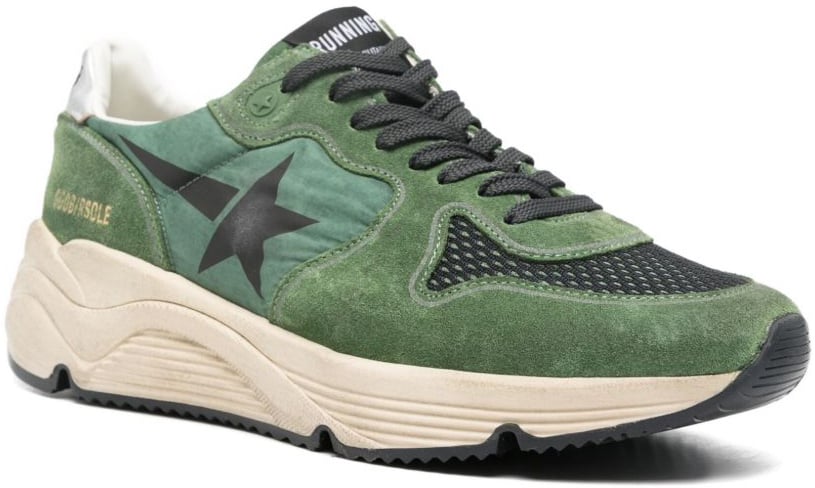 Golden Goose Sneakers Green Groen