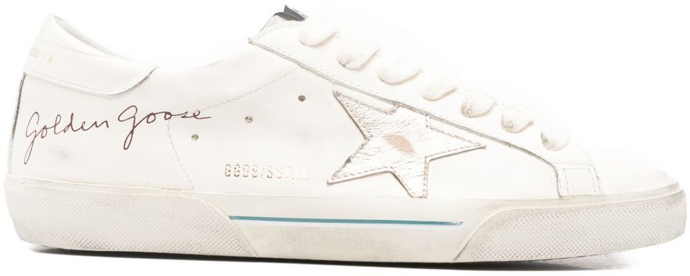 Golden Goose Sneakers Whiteplatinum Zilver