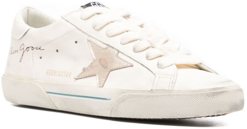 Golden Goose Sneakers Whiteplatinum Zilver