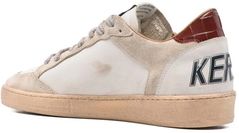 Golden Goose Sneakers White/Beige/Ink Blu/Brown Wit