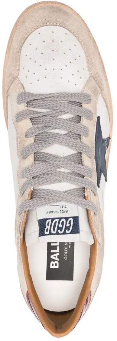 Golden Goose Sneakers White/Beige/Ink Blu/Brown Wit